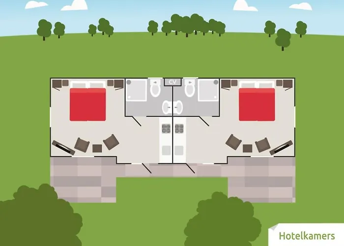 2 2-persoons Apartamento *